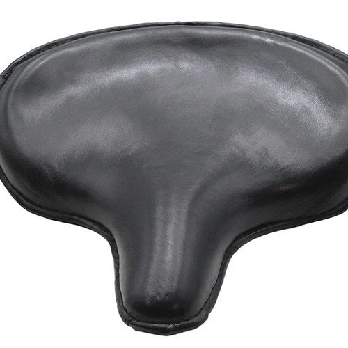 Ultima Leather Saddle Solo Seat Black for Harley-Davidson