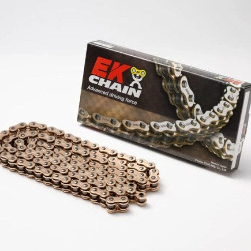 Vortex Racing EK 525 SRX2 Chain With Screw For Master Link - Gold, 120 Links