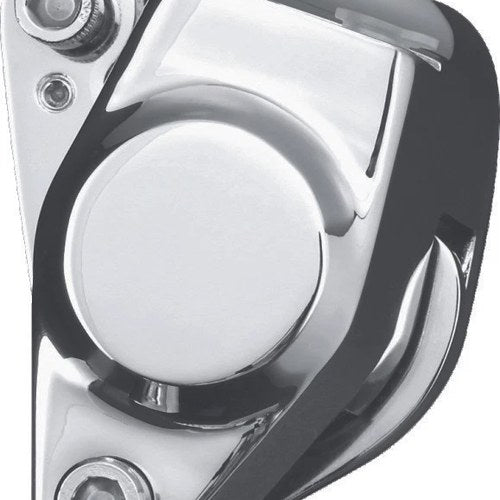 Bikers Choice Chrome Front 2 Piston Caliper Assembly with Pads for Harley Big
