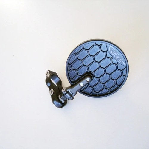 Crg Hindsight Exo Folding 3-inch Round Bar-End Mirror Right for Motorcycles