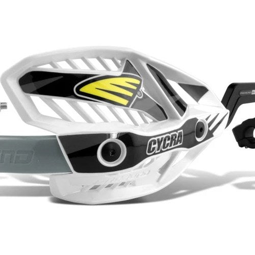 Cycra Crm For Ultra 7/8 In. Clamp Handguards With White Shields And Black Covers
