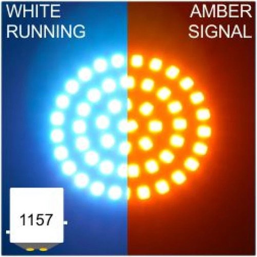 Letric Lighting Bullet Style Insert 1157 H/L Amber for 99+ Models