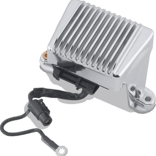 Twin Power For 04-05 Harley Davidson Flh Flt Voltage Regulator – Chrome Finish