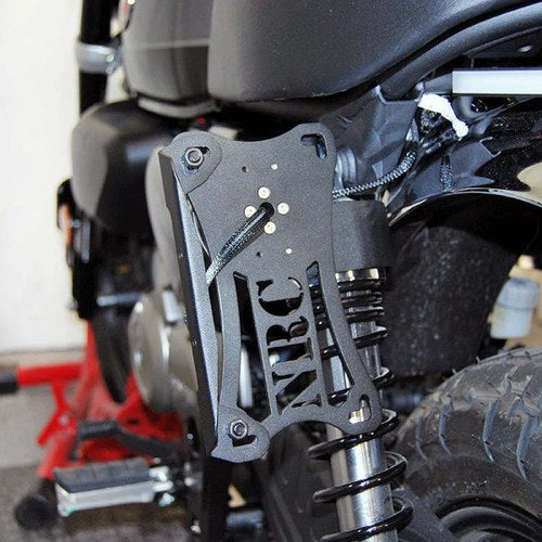 New Rage Cycles Side Mount License Plate Kit for Honda Monkey (2019-2022)