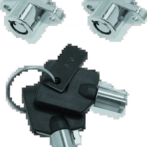 Bikers Choice 491989 Saddlebag Lock Set – Fits Harley-Davidson Touring & Softail