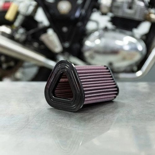 S&S Cycle For Royal Enfield 650 High-Flow Replacement Air Filter – Fits INT650