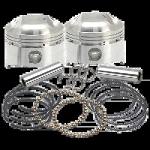 S&S Cycle 106-5513 Forged Pistons for Harley Davidson Big Twin 79-84