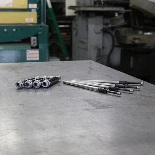 S&S Cycle Quickee Adjustable Pushrods with Cover Keepers for Harley M8 Models