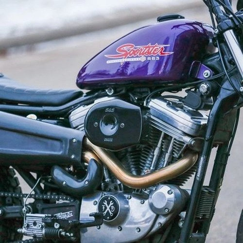 S&S Cycle Tribute Air Cleaner Cover for Stealth Air Cleaners - Gloss Black