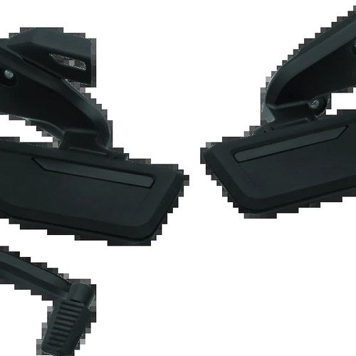 Kuryakyn Omni Driver Floorboard Kit for Honda GL1800 with Dct – Satin Black