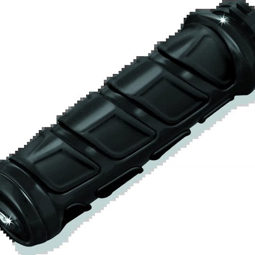 Kuryakyn Kinetic Grips Dual Cable Black Part 6351 for Powersports Vehicles