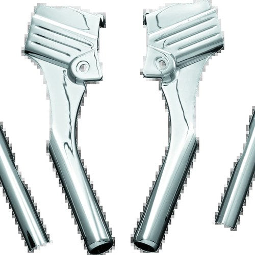 Kuryakyn Deluxe Neck Cover Kit for 2002-2003 Harley Touring Models – Chrome