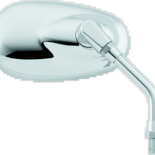 BikeMaster For Universal Mini Mirror 10mm Chrome - Compact & Durable