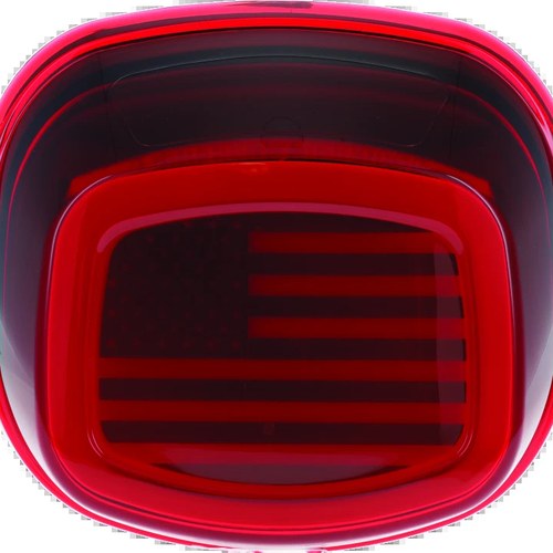 Kuryakyn For Freedom Taillight Red Lens – Fits Harley Davidson Touring Models