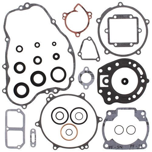 Kawasaki Kdx 200, 1989-1994, Complete Gasket Set with Seals - KDX200