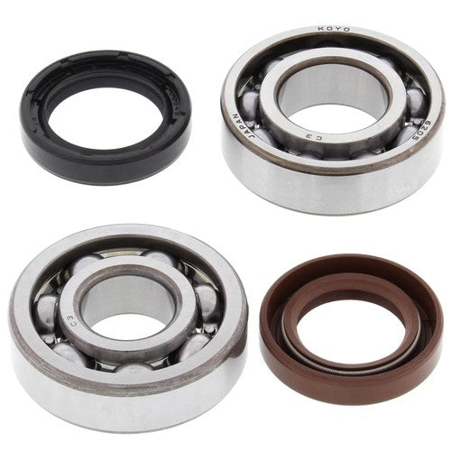 Yamaha YZ125, 1974-1985, Crankshaft Bearings & Seal Kit - Crank Shaft - YZ 125