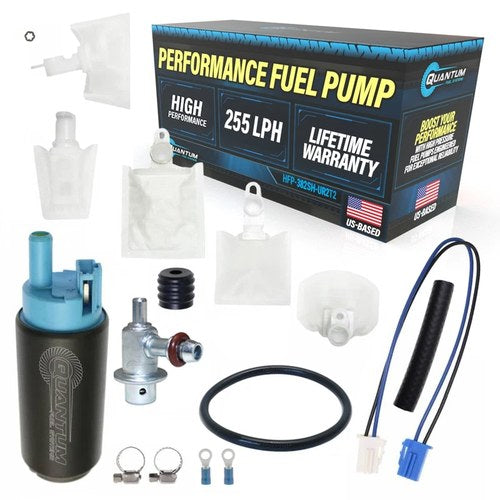 Fits 2003–2008 Kawasaki Vulcan 1600 Classic 255LPH Performance Fuel Pump Qfs