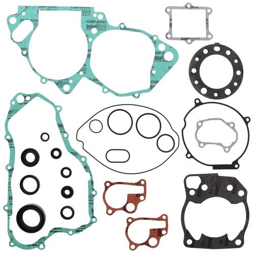 Honda CR250R, 1992-2001, Complete/Full Gasket Set with Seals - CR 250/CR250