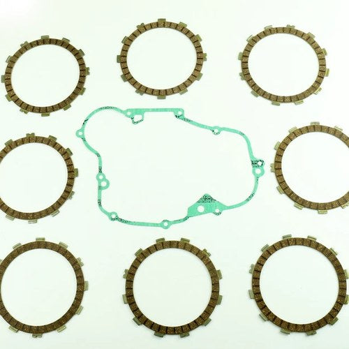 Athena Clutch Friction Plate & Cover Gasket Kit For Kawasaki KX500 88-04