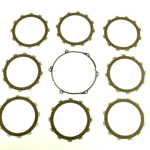 Athena Clutch Friction Plate & Cover Gasket Kit For Kawasaki KX250 94-04