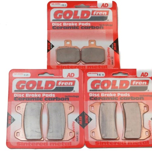 Goldfren Brake Pads Front & Rear For Ducati 848 Streetfighter 2011-2015