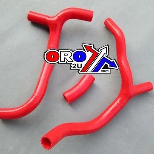 Hose 09-12 CRF450 Red KIT/3 Silicone Radiator Y Set