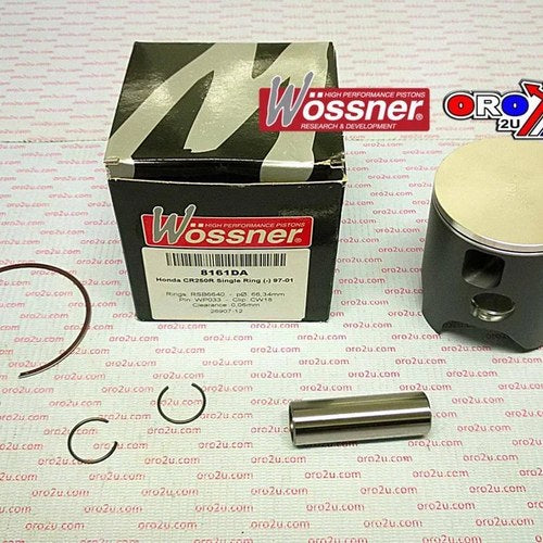 Piston Kit 97-01 CR250 67.00 1-RING Wossner 8161D060
