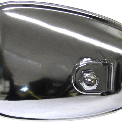 1x Mirror Chrome Square Left OR Right ideal for Lambretta, Vesp