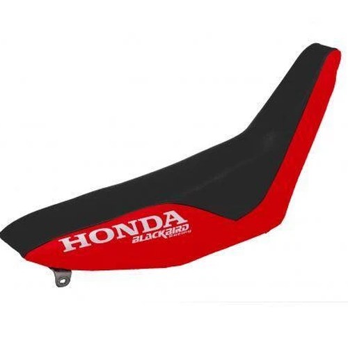 92-97 CR125/CR250 Blackbird Traditional Seat Cover BLK/RED