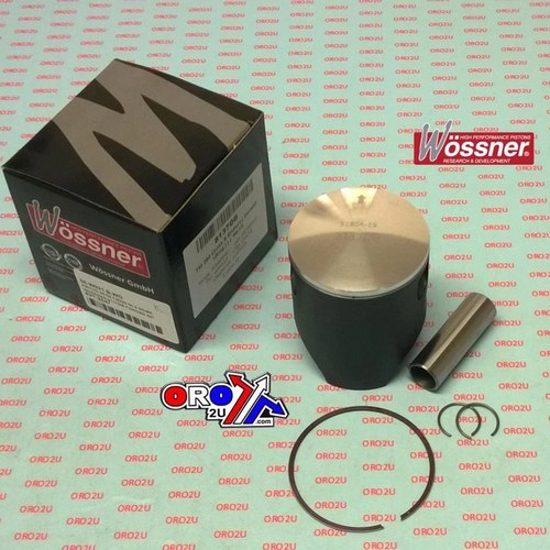 Piston 99-09 TM250 66.4 Dome Wossner 8137DA Forged Kit Single Ring