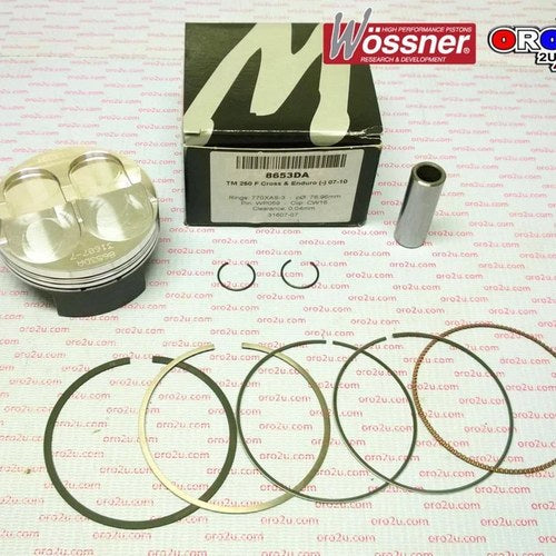 Piston Kit 06-09 TM250F 77.00 Forged Wossner 8653DA