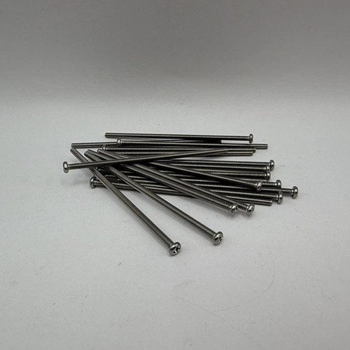 Screws Philips Pan Head Stainless Steel M3 x 80mm x 0.50mm Pitch