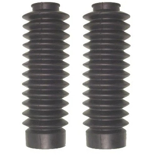 Fork Gaitors Medium Black 245mm Long Top 30mm Bottom 60mm (Pair)