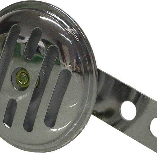 Horn 12 Volt AC Chrome OD 65mm (100dB) 12V