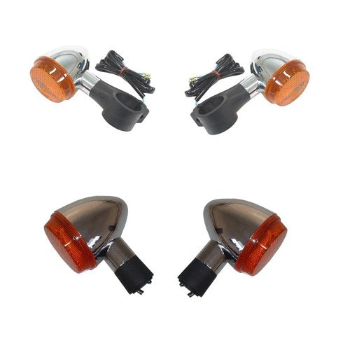 Winkers Set of 4 Front & Rear For Honda VT 750 C2 Shadow Black Spirit 2007-2009