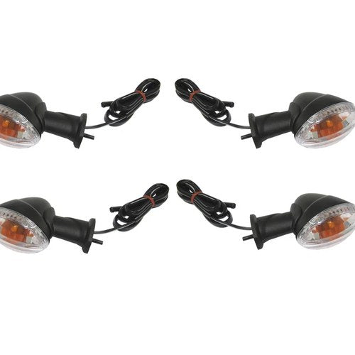 Turn Signals Complete Set of 4 Front & Rear For Suzuki Sfv 650 Gladius 2009-2014