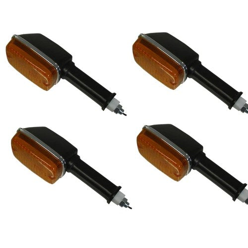 Turn Signals Complete Set of 4 Front & Rear For Suzuki GS 450 E 1982-1988