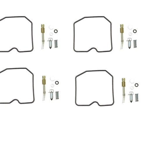 4x Carb Carburettor Repair Kit For Kawasaki Gpz 400 S (EX400A) 1989