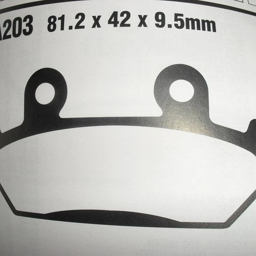 Ebc FA 203 Motorcycle Brake Pads Limited Stock