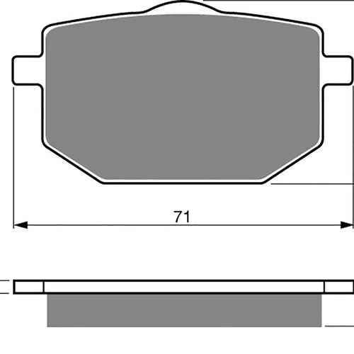 Brake Disc Pads Front R/H Goldfren for 1984 Yamaha XT 600 Z Tenere (34L)
