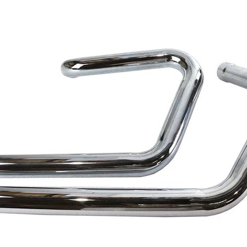 Alphabet XL Exhaust Header Set Chrome for Harley-Davidson