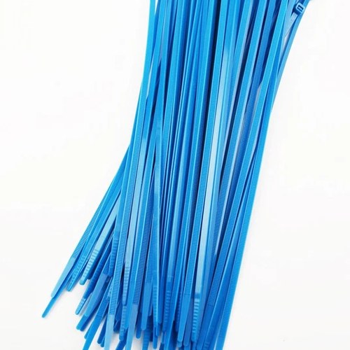 Nylon Cable Zip Ties - Blue, 300mm x 4.8mm - Pack OF 100