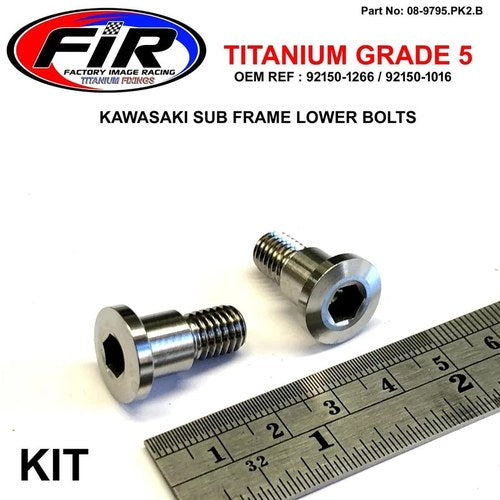 GR5 Sub Frame Lower Bolt KX, Allen Step Bolt M8x19mm, 92150-1266, 92150-1016