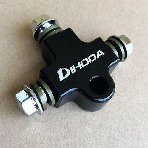 Three-way Pipe Tee Connector Coupling Hydraulic Brake oil Hose Fitting