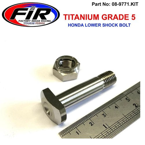 GR5 Honda Shock Bolt Kit, 1994 2021 CR XR Cfr CRF-R, 90153-KZ4-710 90153KZ4710