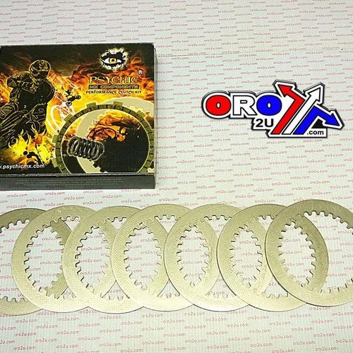 Clutch Plate Steel SET/7 Kawasaki KX125 1993, KDX200 89-94, MX-03532S