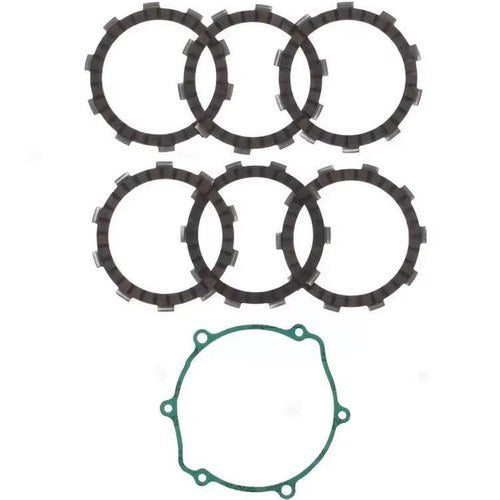Clutch Friction Plate Set Yamaha YZ65 18-22, Athena P40230120, With Gasket
