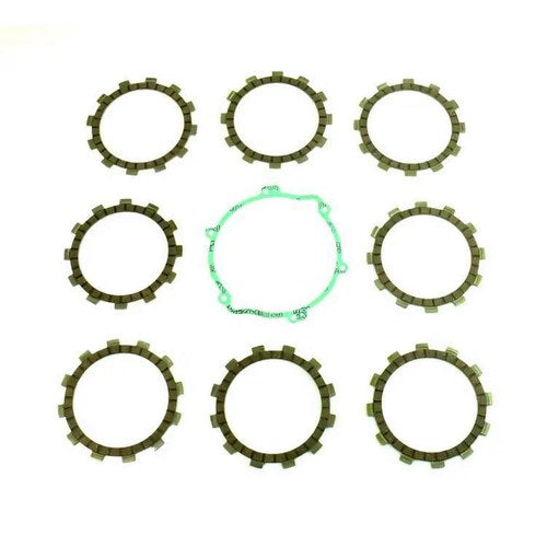 Clutch Friction Plate Set Yamaha YZ125 93-03, Athena P40230100, With Gasket