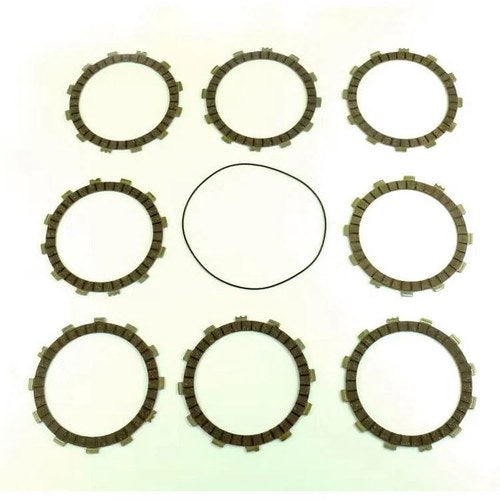 Clutch Friction Plate Set Yamaha YZ250 99-22, Athena P40230074, With Gasket