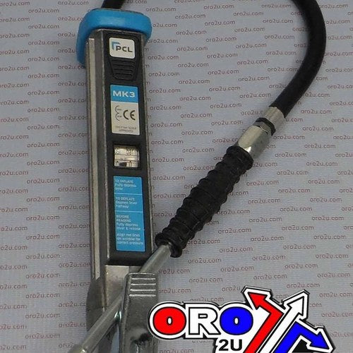 Air Line Tyre Inflator + Gauge, 0 - 160psi